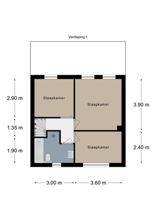 Floorplan - Kolmondstraat 46, 6291 HM Vaals